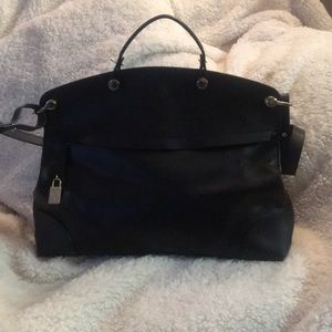 Furla  Large Black Satchel NWOT